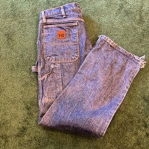 Wrangler FR mens carpenter jeans 34 x 32